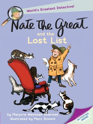 cover image of Nate the Great and the Lost List